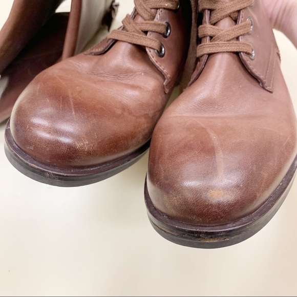 Pour La Victoire Women’s Cognac Brown Lace Up Tall Over Knee Riding Boho Boots - Picture 5 of 13